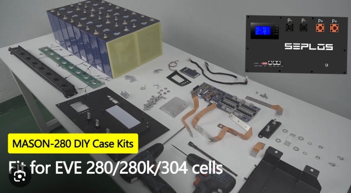 vnice power solid state battery, seplos mason 280 battery packs, seplos mason 280 battery diy kits, seplos 15kwh battery