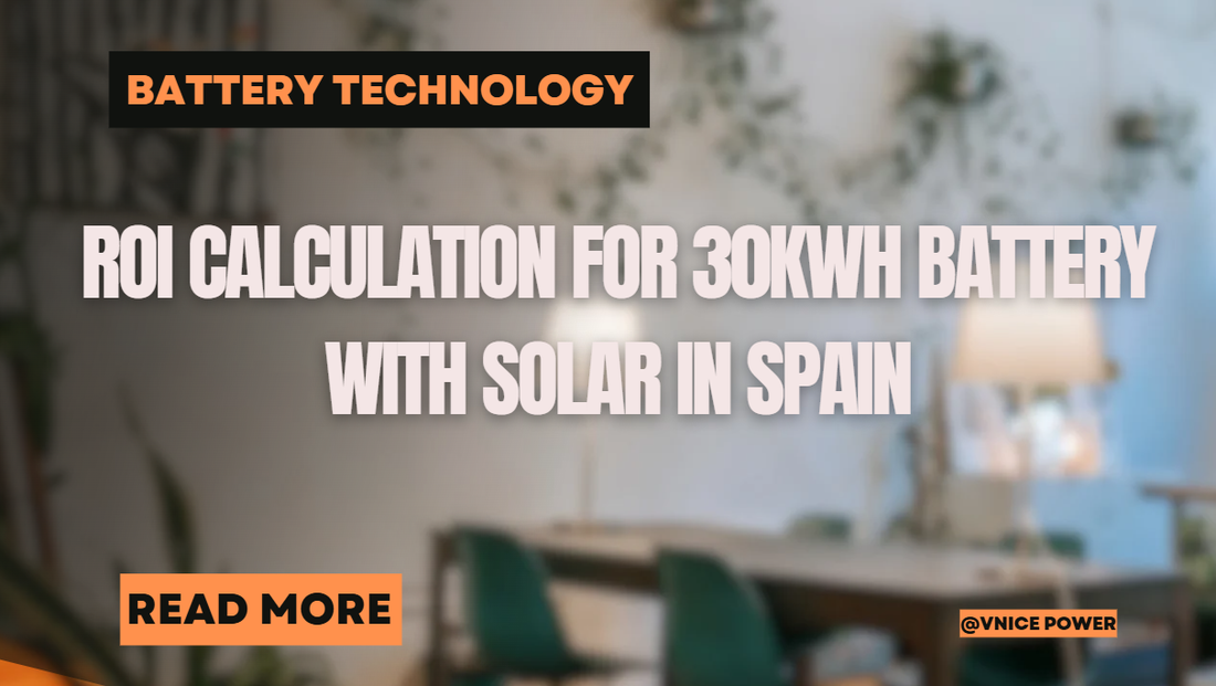 ROI calculation for 30Kwh battery with solar in Spain