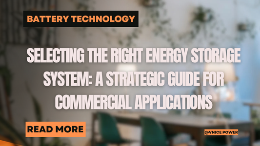 Selecting the Right Energy Storage System: A Strategic Guide for Commercial Applications