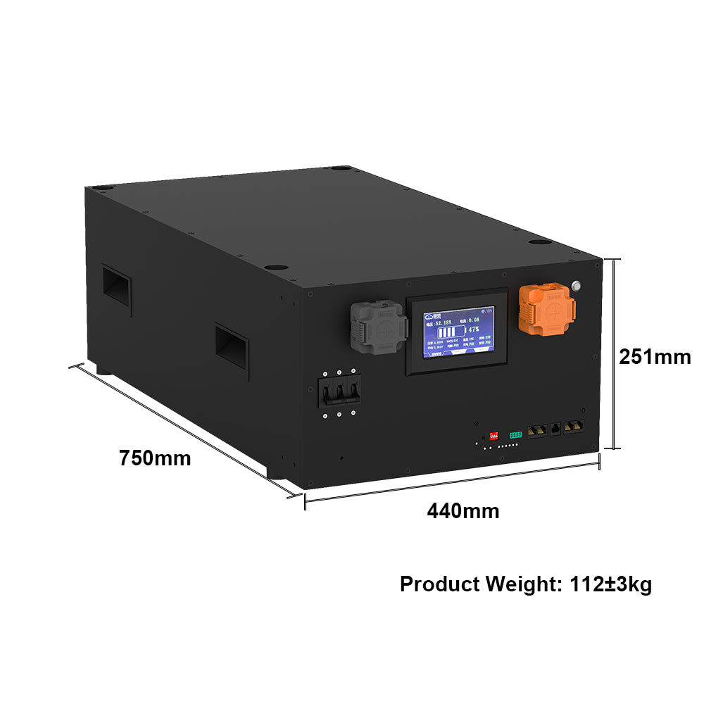 EU Stock Jk 280 Diy Kit Lifepo4 Battery Kit with Bms 48v 51.2v 280ah Vertical Battery for Home Energy Storage System