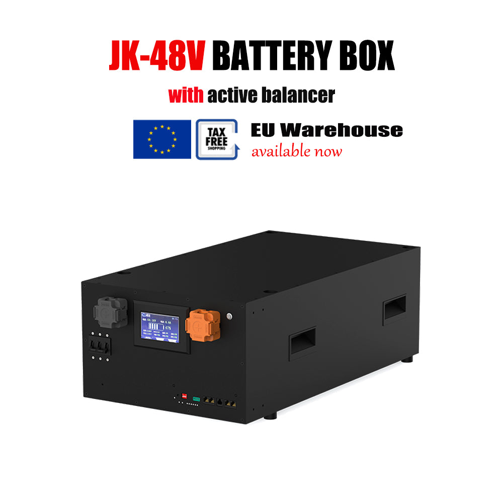 EU Stock Jk 280 Diy Kit Lifepo4 Battery Kit with Bms 48v 51.2v 280ah Vertical Battery for Home Energy Storage System