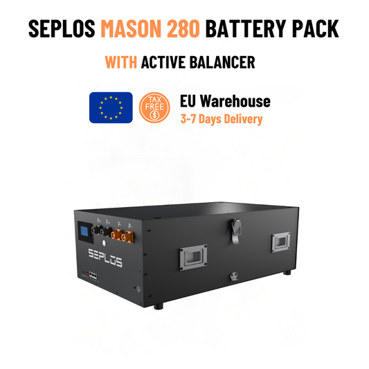 seplos mason 280 battery, seplso mason 280 kits, seplos 15kwh, 15kwh battery