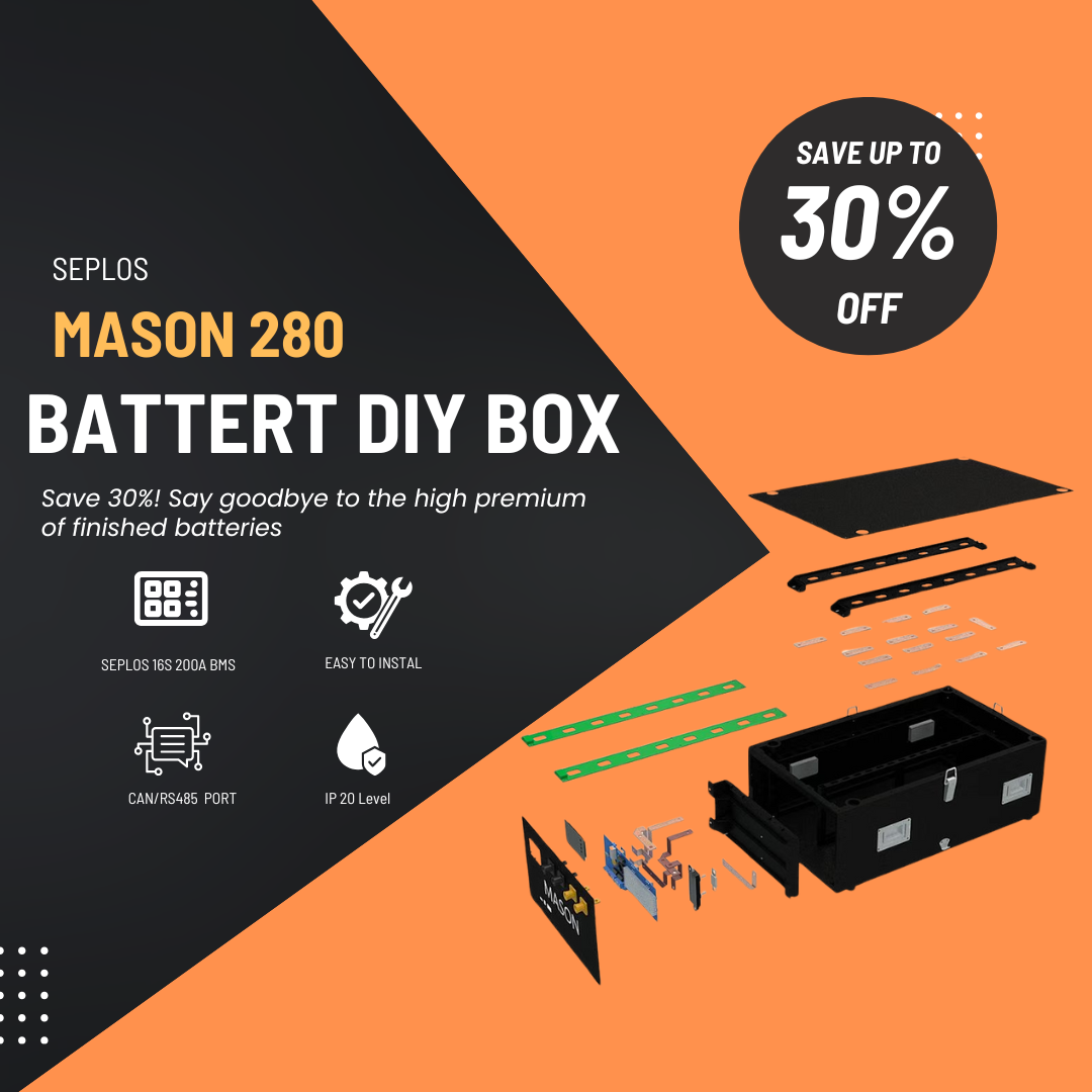 Comparison between Seplos Mason 280Ah and 304Ah DIY battery kits