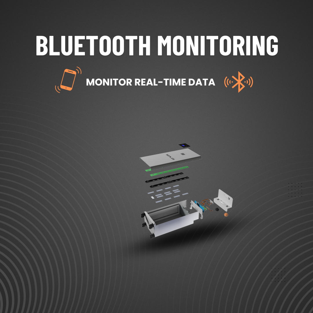 Front view of Seplos Mason 280L vertical DIY battery box 51.2V 280Ah