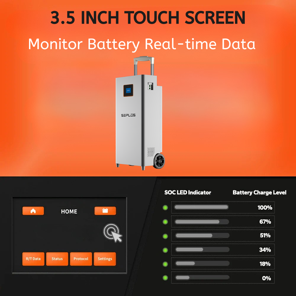 seplos mason kits, mason 280l-o battery, seplos mason battery, 15kwh battery, seplos 16kwh battery,51.2v 48v 314ah 15kwh 16kwh lifepo4 solar energy storage battery system with pull rod and wheels for home emergency backup power supply