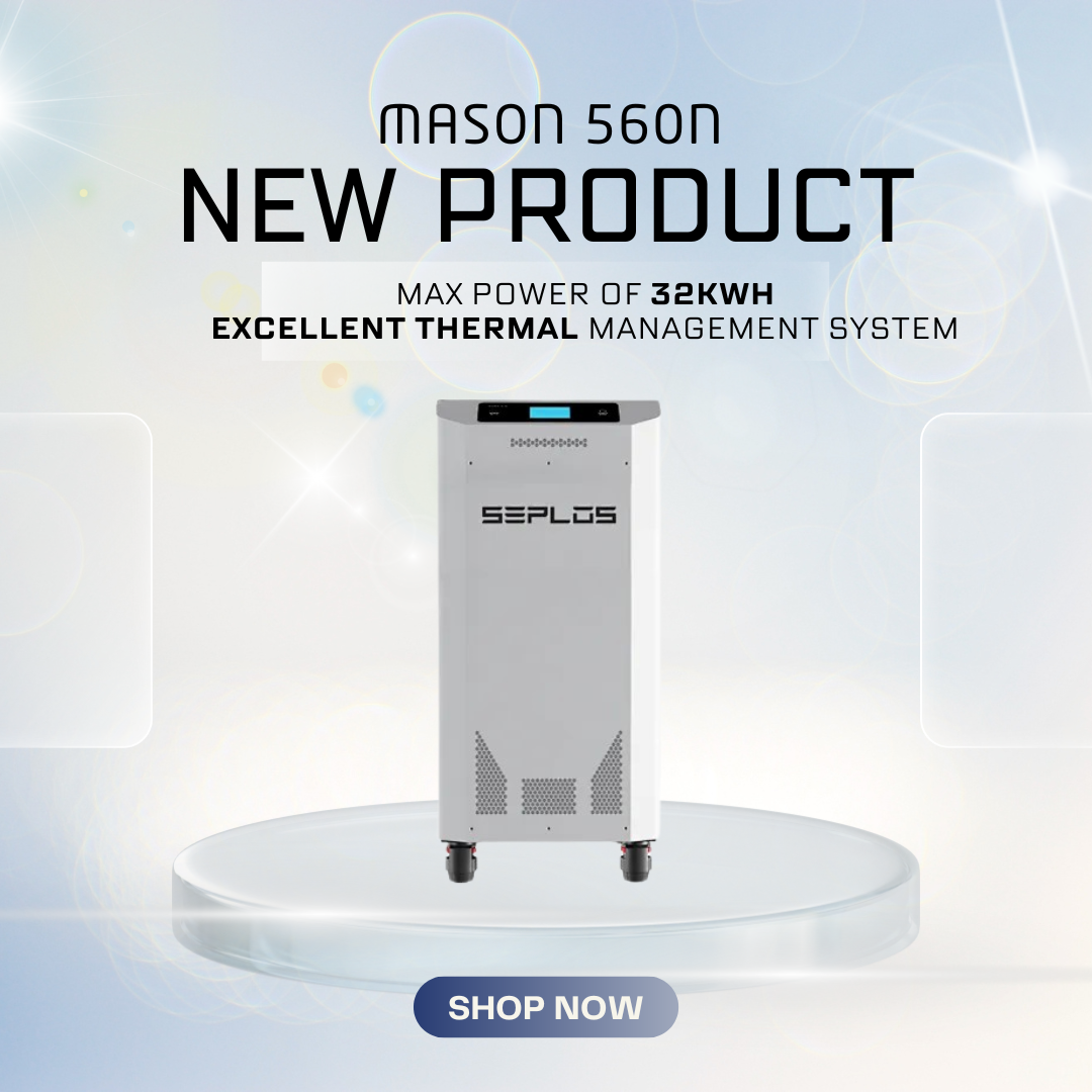 seplos mason 560L-O lifepo4  32kwh lifepo4 battery battery pack, mason battery, 16kwh battery, seplos 51.2V 314ah battery pack,seplos 32kwh battery, seplos mason battery,seplos-mason-560n-vertical-lifepo4-30kwh-32kwh-48v-51.2v-628ah-backup-energy-storage system with EVE MB31 cells-in-Europe