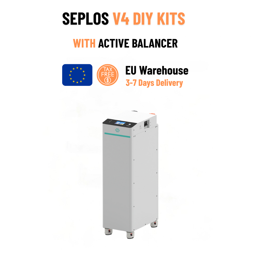 Seplos V4 White DIY battery box 48V 280Ah with 10A balancer