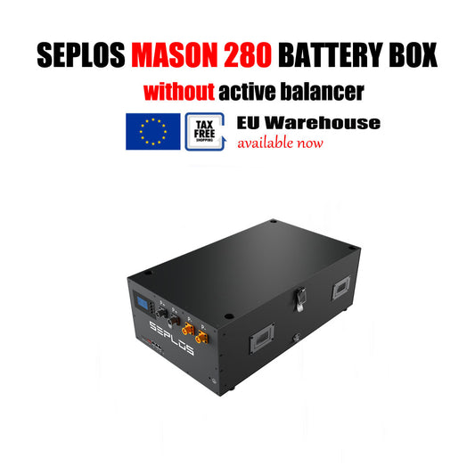 SEPLOS-EU-Warehouse-51.2V MASON DIY Box without Active Balance (Compatible 280Ah/304Ah,314Ah CATL 280Ah/302Ah cell)BOX stack type without cells